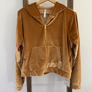 Fabletics NWT Velour Hoodie